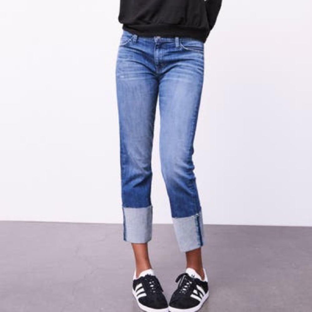 Current Elliott The Camdyen High-WaistStraight Leg